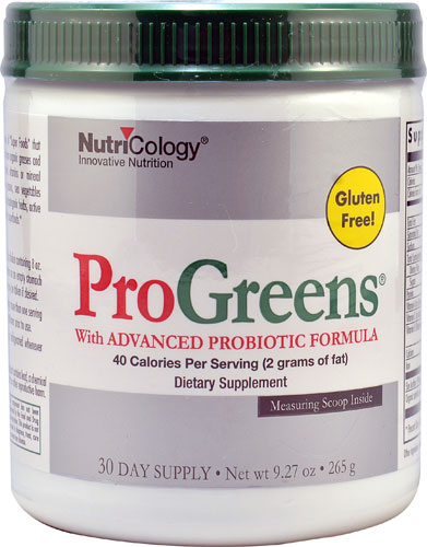 NutriCology Pro Greens With Advanced Probiotic Formula