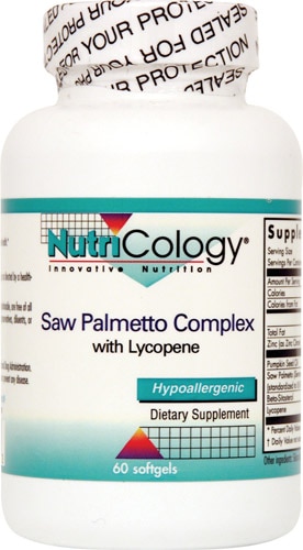 NutriCology Saw Palmetto Complex with Lycopene