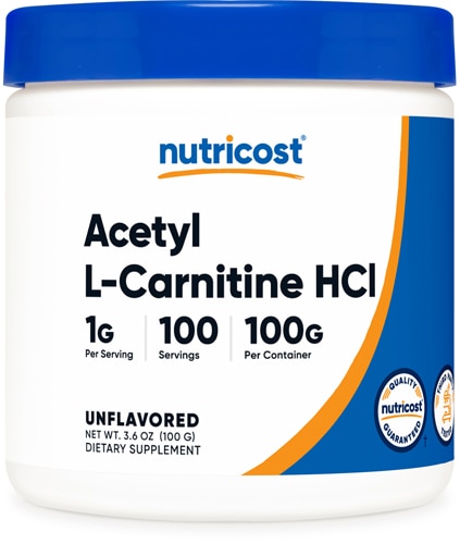 Nutricost Acetyl L-Carnitine HCl Unflavored