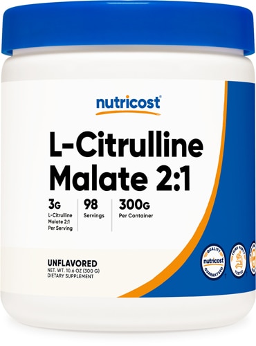 Nutricost Citrulline Malate 2:1 Powder Unflavored