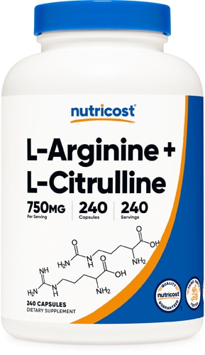 Nutricost L-Arginine + L-Citrulline