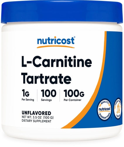 Nutricost L-Carnitine Tartrate Powder Unflavored