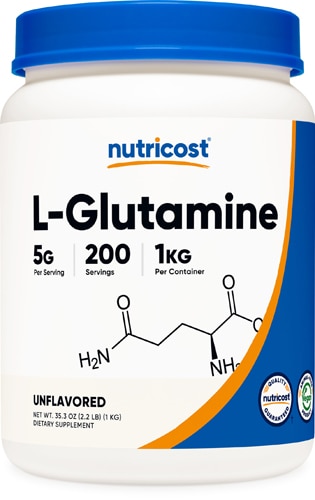 Nutricost L-Glutamine Powder Unflavored