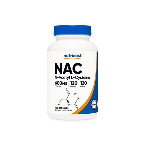 Nutricost NAC N-Acetyl L-Cysteine Capsules