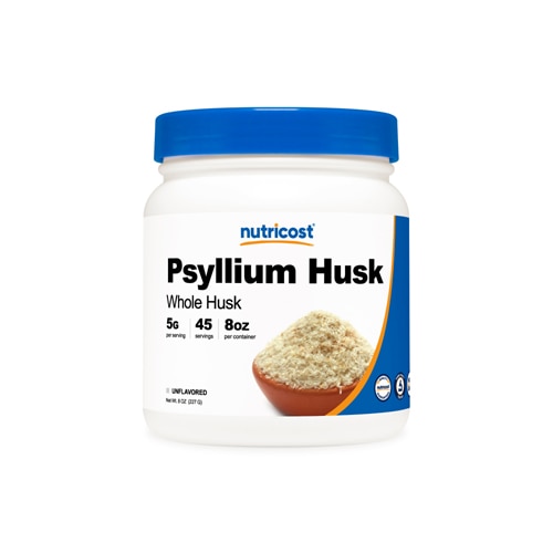 Nutricost Psyllium Whole Husk Powder Unflavored