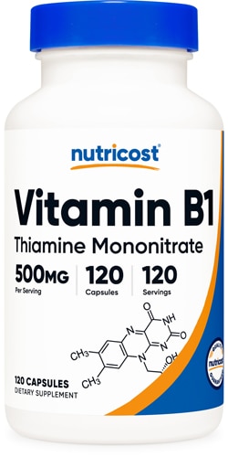 Nutricost Vitamin B1 Thiamin Mononitrate