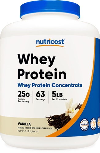 Nutricost Whey Protein Concentrate Powder Vanilla