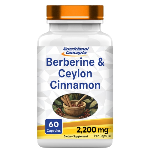 Nutritional Concepts Berberine & Ceylon Cinnamon