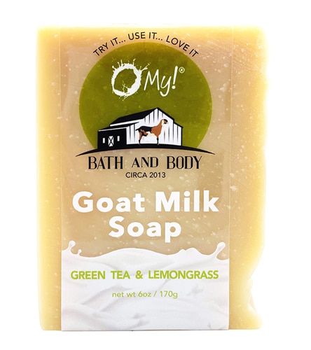 O My! Goat Milk Bar Soap Green Tea & Lemongrass