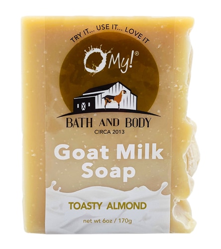 O My! Goat Milk Bar Soap Toasty Almond