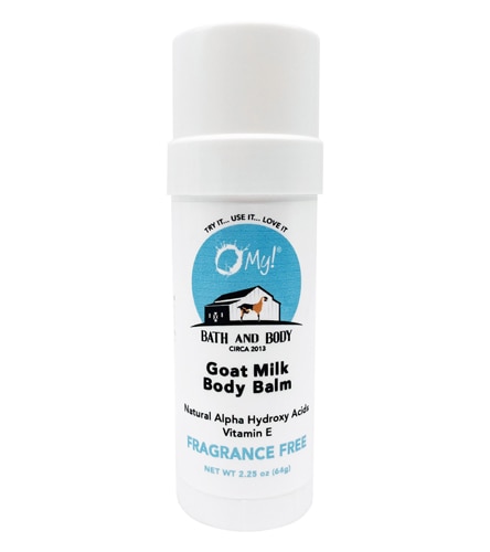 O My! Goat Milk Body Balm Fragrance Free