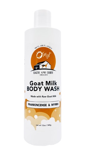 O My! Goat Milk Body Wash Frankincense & Myrrh