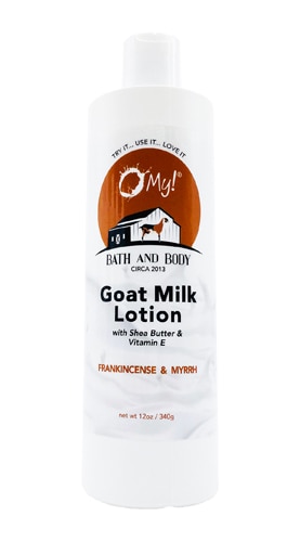O My! Goat Milk Lotion Frankincense & Myrrh