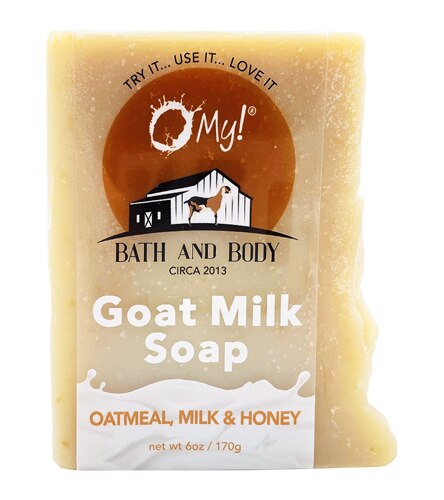 O My! Goat Milk Soap Bar Oatmeal Milk & Honey