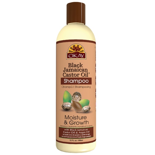 OKAY Pure Naturals Black Jamaican Castor Oil Shampoo