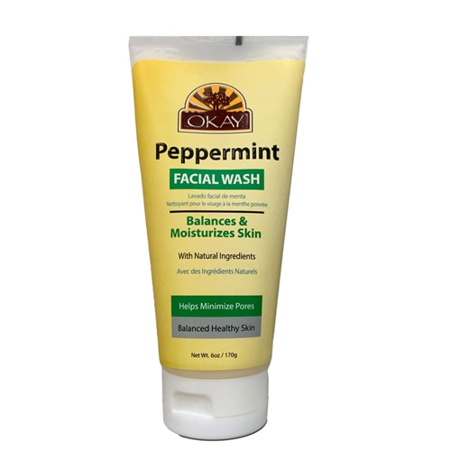 OKAY Pure Naturals Facial Wash - Peppermint