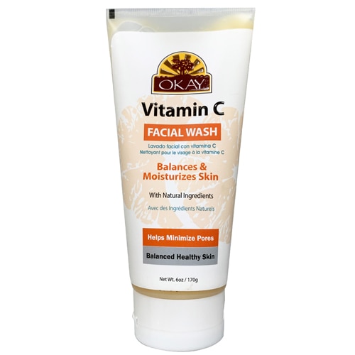 OKAY Pure Naturals Facial Wash - Vitamin C