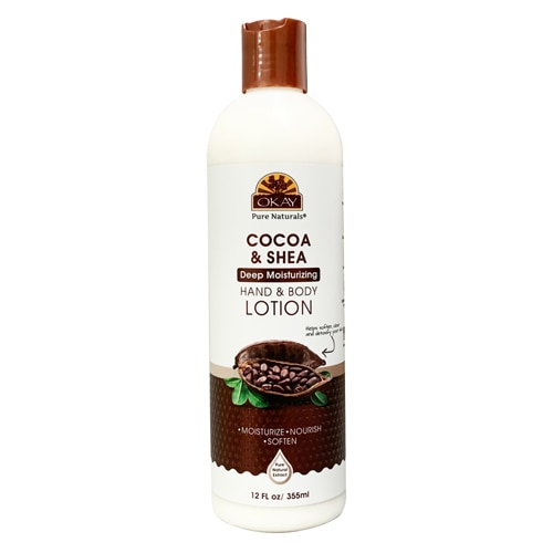 OKAY Pure Naturals Hand & Body Lotion - Cocoa & Shea