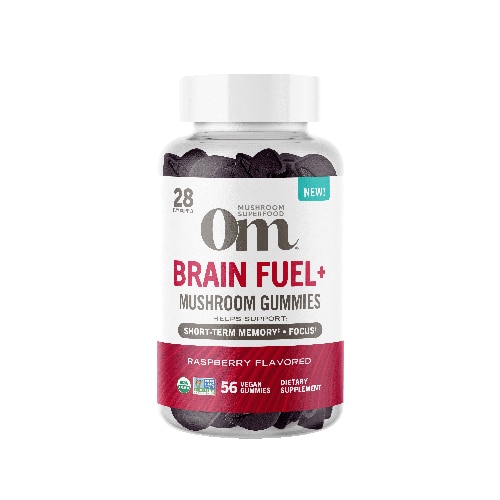 OM Mushroom Brain Fuel+ Mushroom Gummy Raspberry