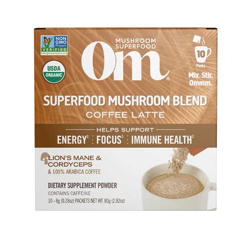 OM Mushroom Powered Coffee Latte Blend