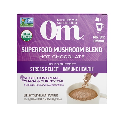 OM Mushroom Powered Hot Chocolate Blend