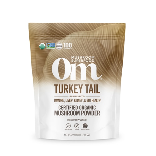 OM Turkey Tail Mushroom Superfood Powder