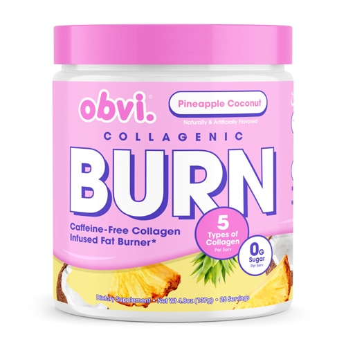 Obvi Collagenic Burn Powder Pineapple Coconut