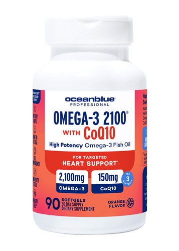 OceanBlue Professional Omega 3 - 2100 with CoQ10