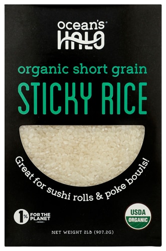 Ocean's Halo Organic Sticky Short Grain Rice