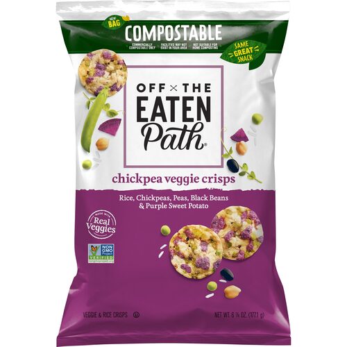 Off the Eaten Path Chickpea Veggie Crisps