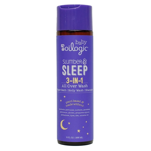 Oilogic Baby Slumber & Sleep 3-IN-1 All Over Wash Vapor Bath Body Wash Shampoo