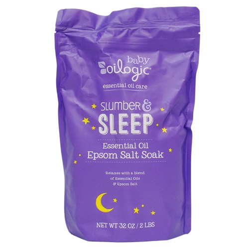 Oilogic Baby Slumber & Sleep Essential Oil Epsom Salt Soak