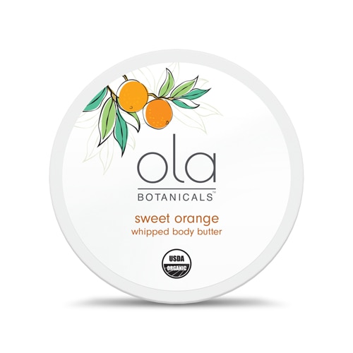 Ola Botanicals Organic Whipped Body Butter Sweet Orange