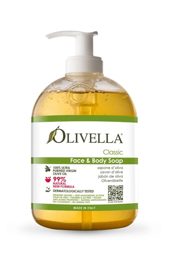 Olivella Olive Oil Face & Body Liquid Soap