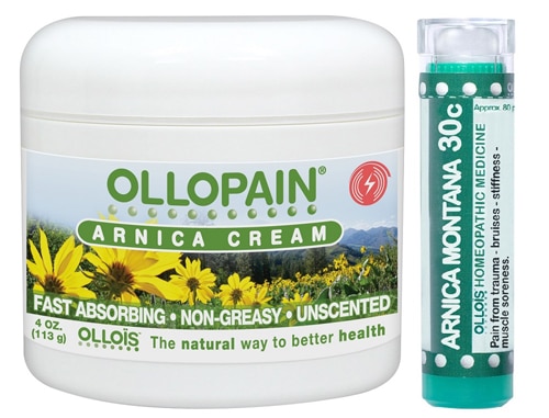 Ollois Ollopain Arnica Bundle OlloPain Cream + Arnica 30c