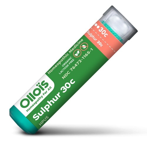 Ollois Sulphur 30c Organic Lactose-Free Pellets