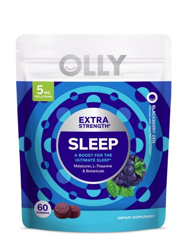 Olly Extra Strength Sleep Gummies Blackberry Zen