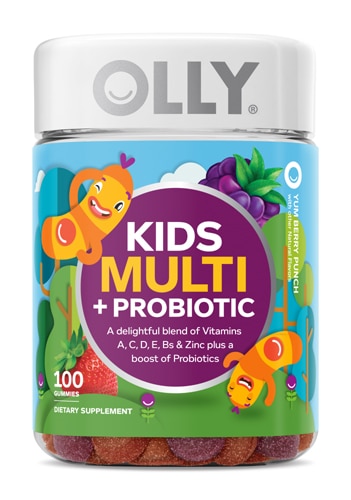 Olly Kids Multi Plus Probiotic Yum Berry Punch