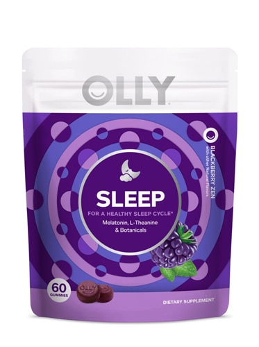 Olly Sleep Gummies Blackberry Zen