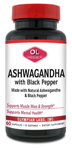 Olympian Labs Ashwagandha with Black Pepper