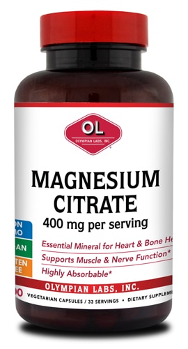 Olympian Labs Magnesium Citrate