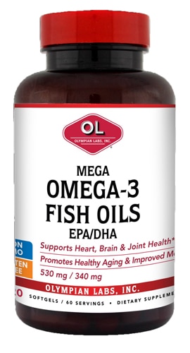 Olympian Labs Mega Omega-3 Fish Oils