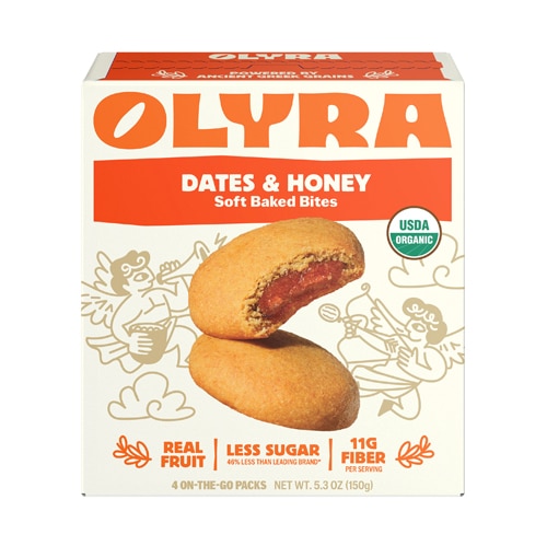 Olyra Organic Soft Baked Bites Dates & Honey