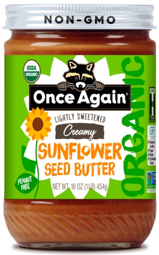 Once Again Creamy Sunflower Seed Butter