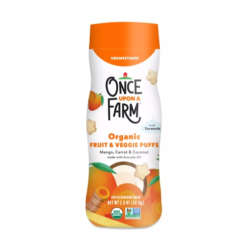 Once Upon a Farm Organic Puffs Mango Carrot & Coconut