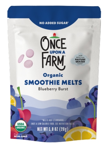 Once Upon a Farm Organic Smoothie Melts Blueberry Burst