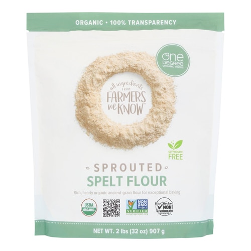 One Degree Organic Foods Organic Sprouted Spelt Flour