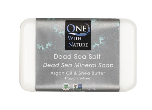 One With Nature Dead Sea Mineral Bar Soap Dead Sea Salt