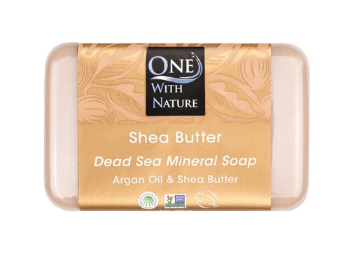 One With Nature Dead Sea Mineral Bar Soap Shea Butter