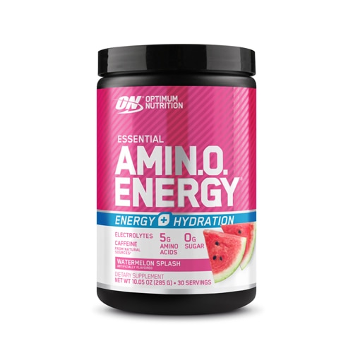 Optimum Nutrition Essential Amin.O. Energy Powder Energy + Hydration Watermelon